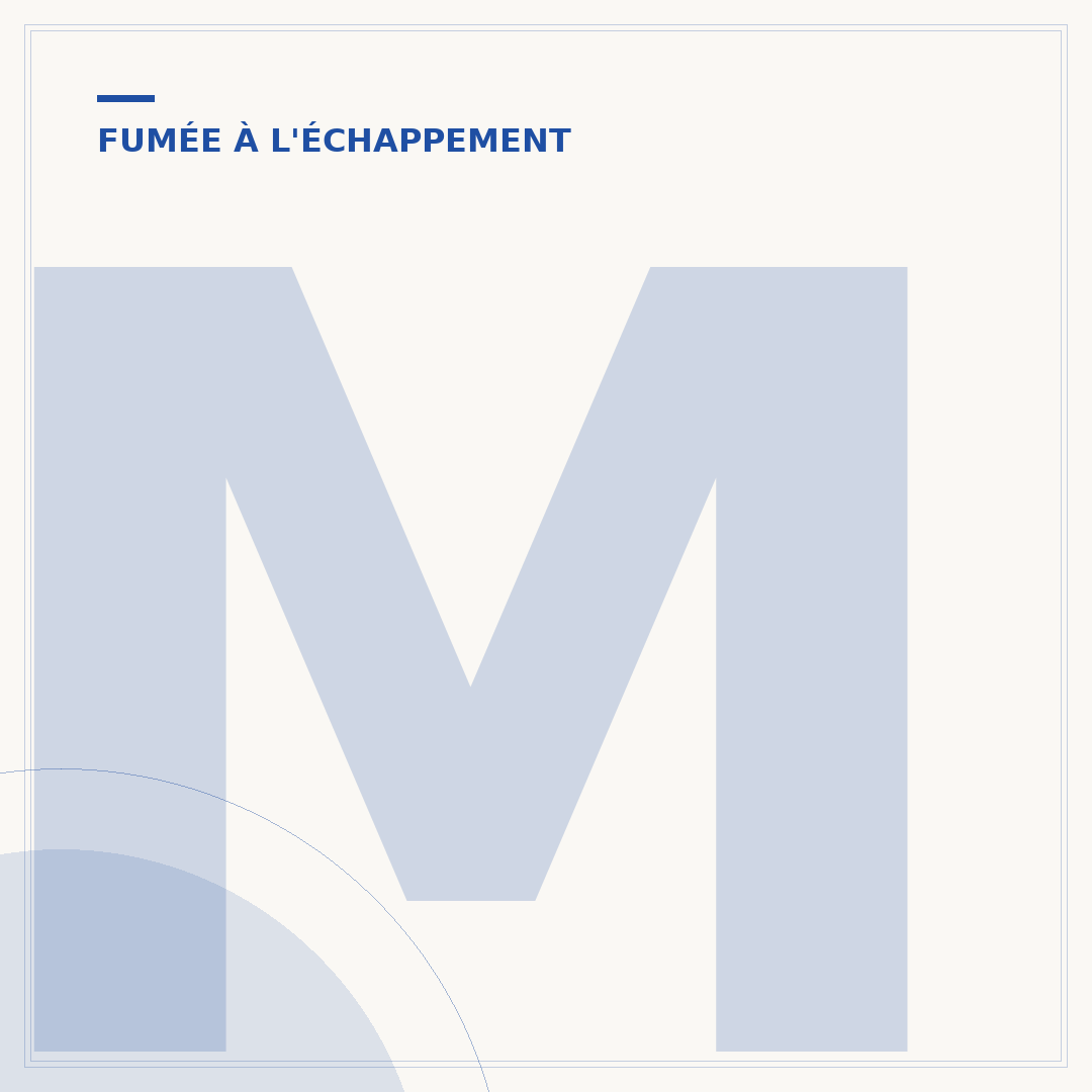 Moteur diesel fume bleu : causes, solutions et entretien