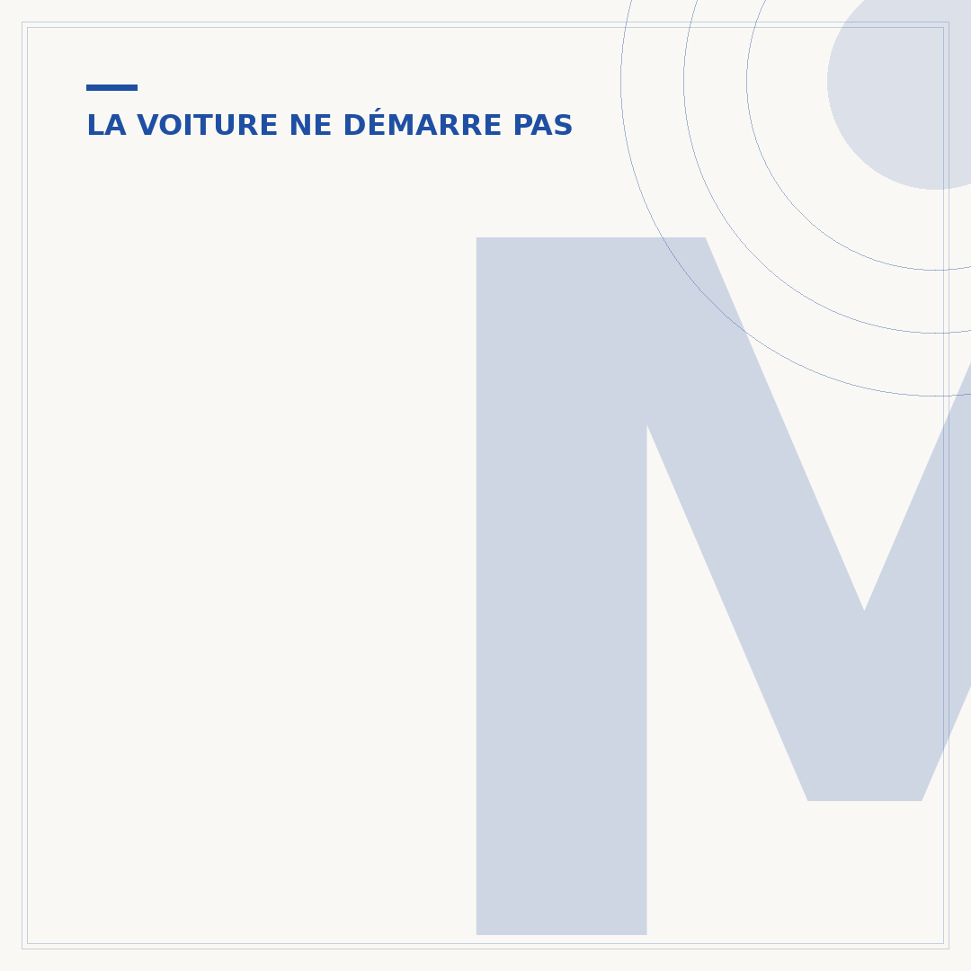 Moteur diesel qui se lance mais ne démarre pas