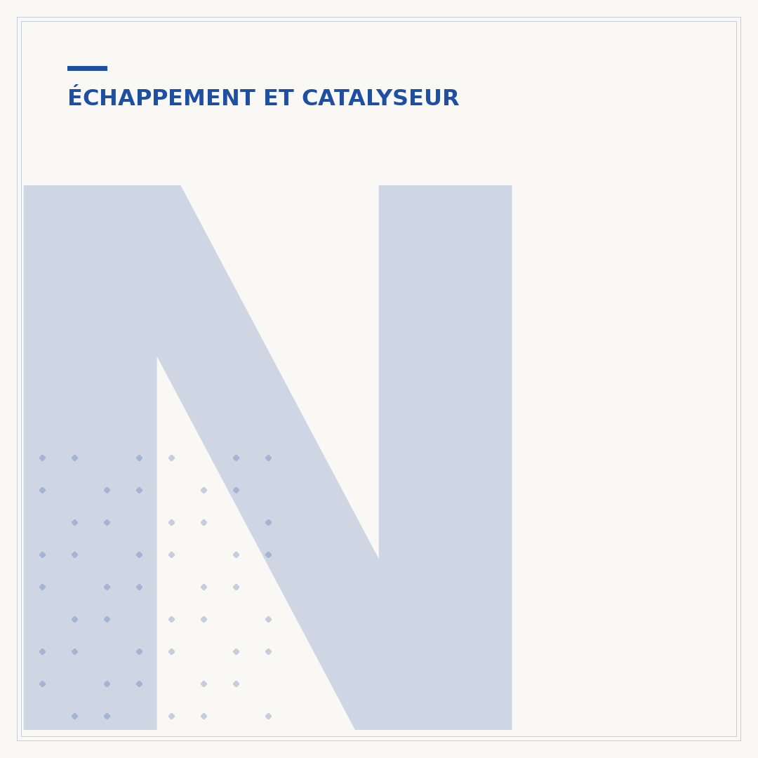 Nettoyage de catalyseur diesel sans démontage