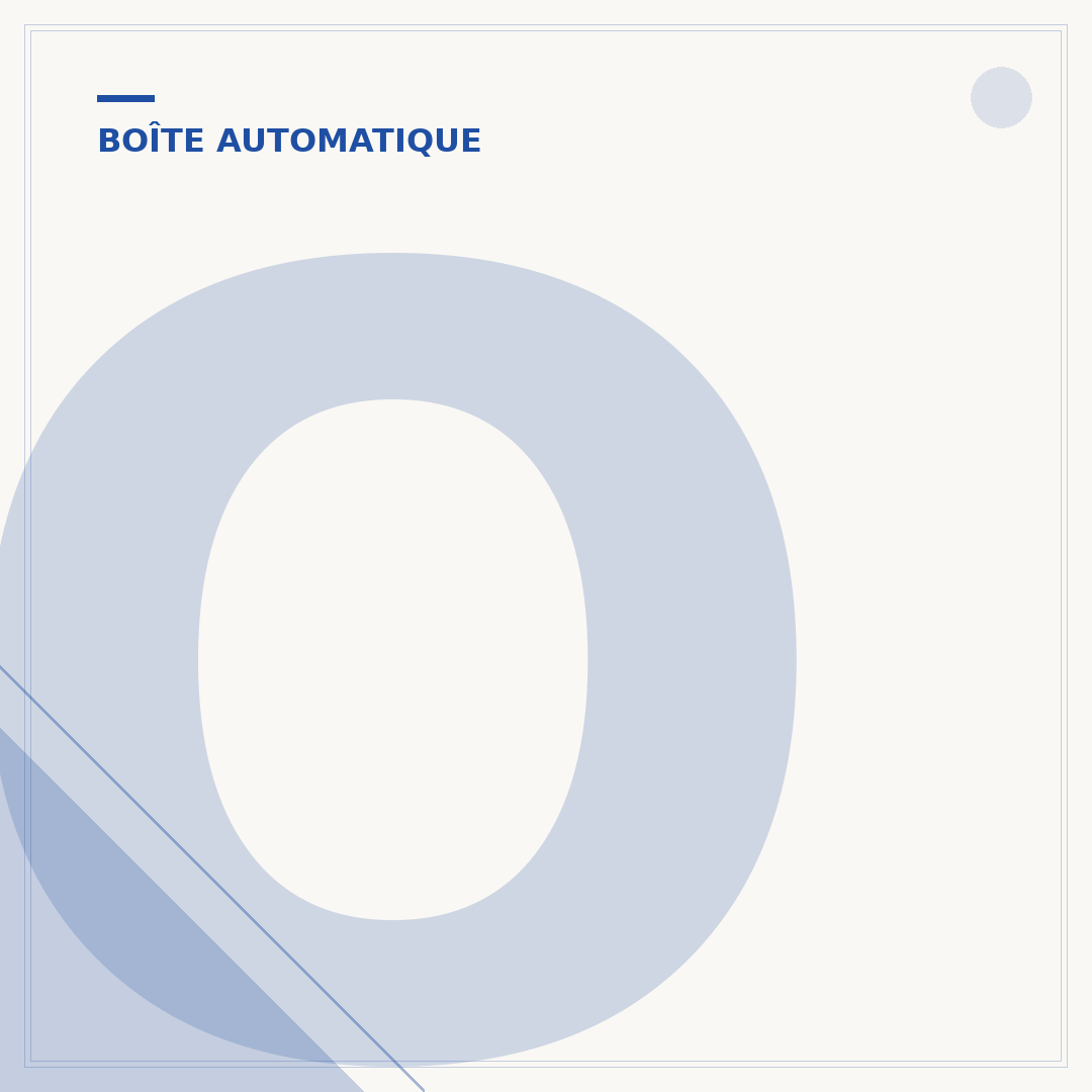Où se trouve la jauge d'huile de boîte automatique ?