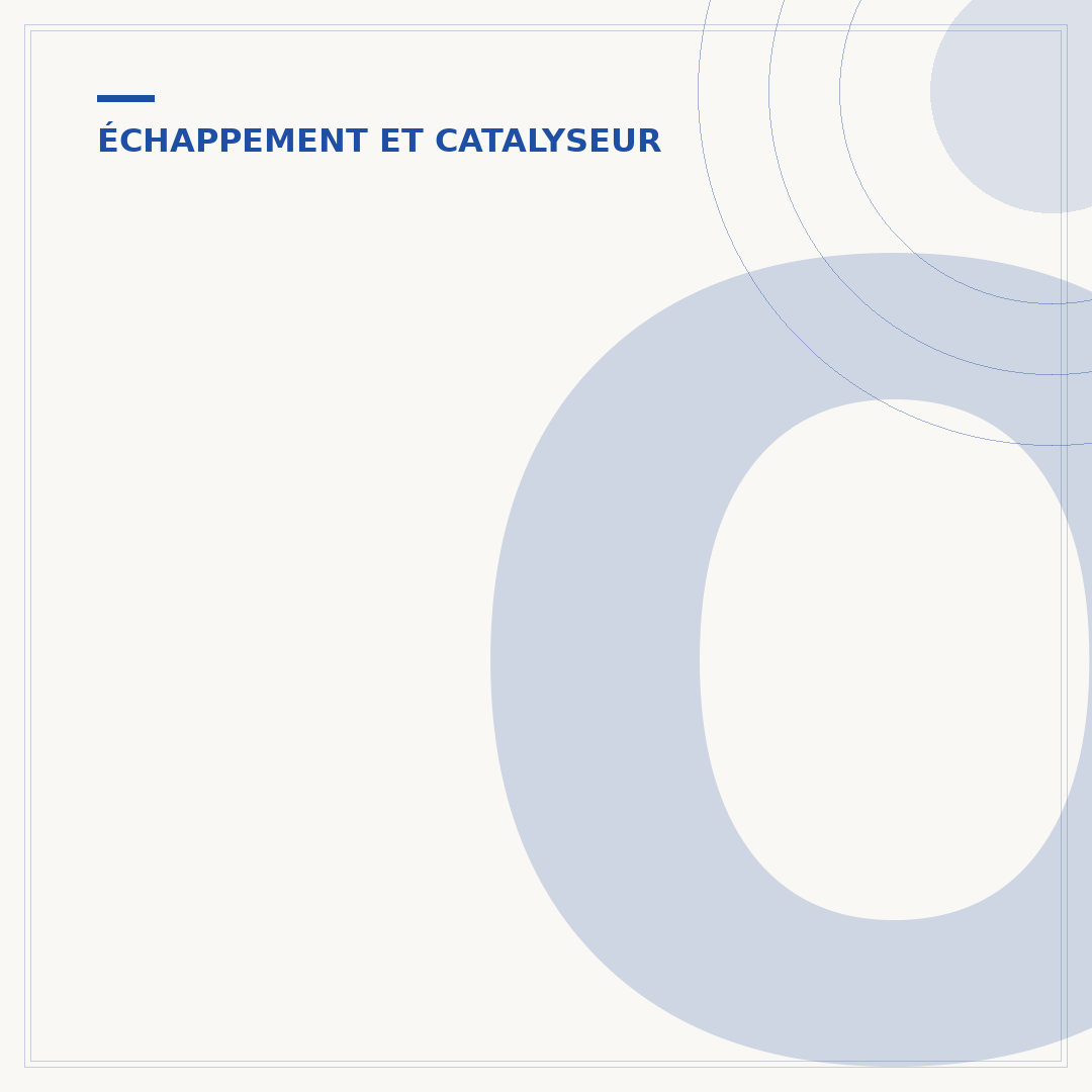 Où se trouve le catalyseur ?