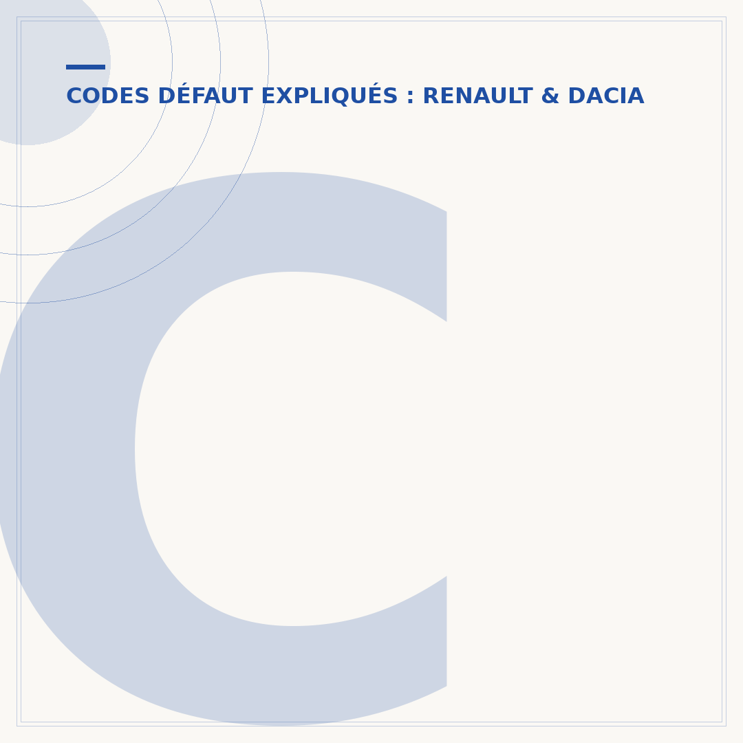 Code défaut P0002 Renault : signification et diagnostic