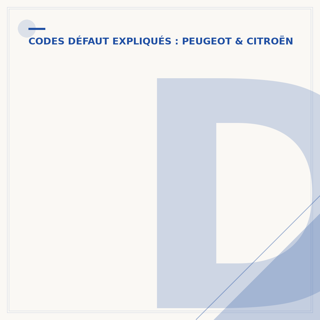 Diagnostic P0234 Peugeot : causes, symptômes et solutions