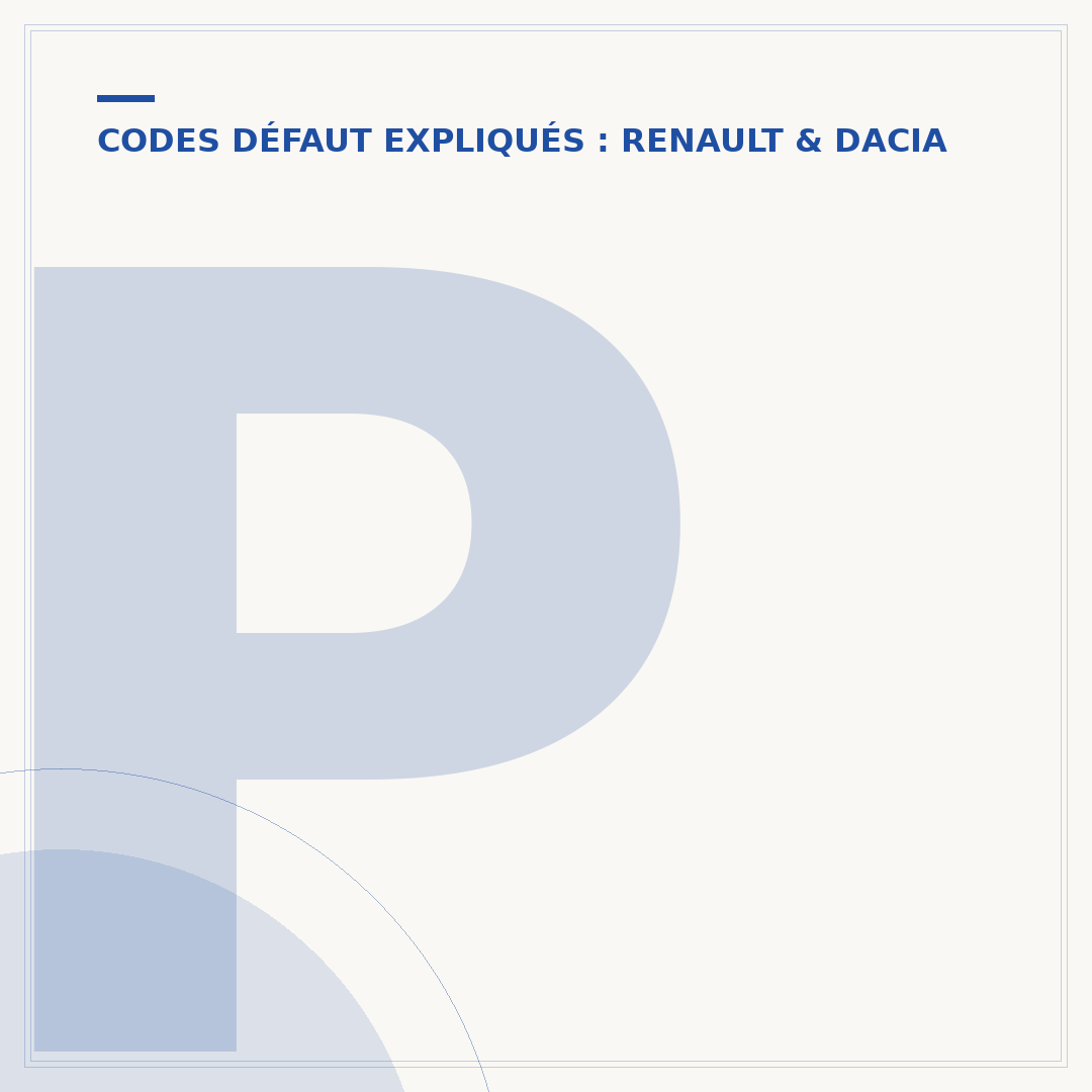 P0403 Renault : Comprendre et résoudre ce code défaut EGR