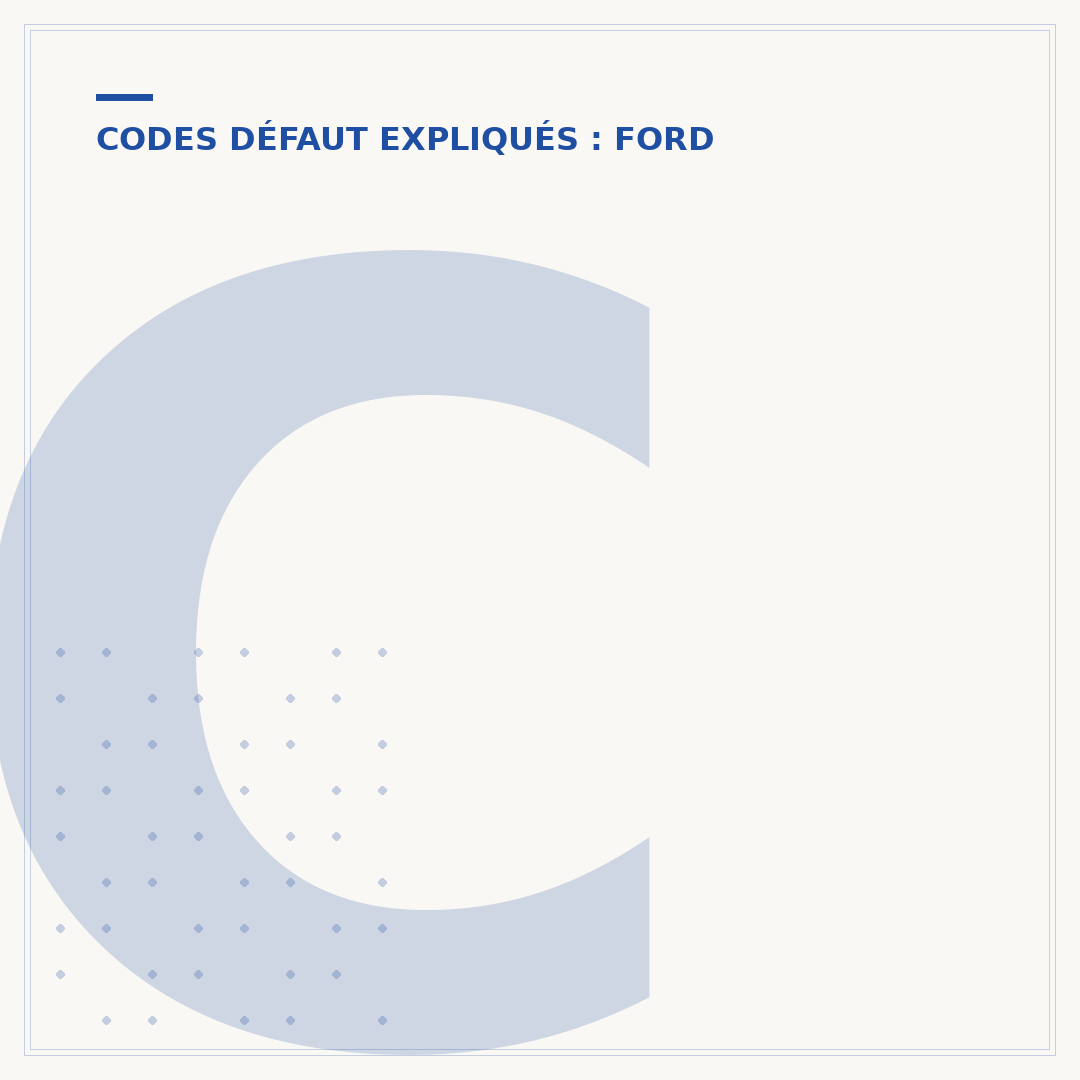 Code P0420 Ford : comprendre le catalyseur et ses défauts