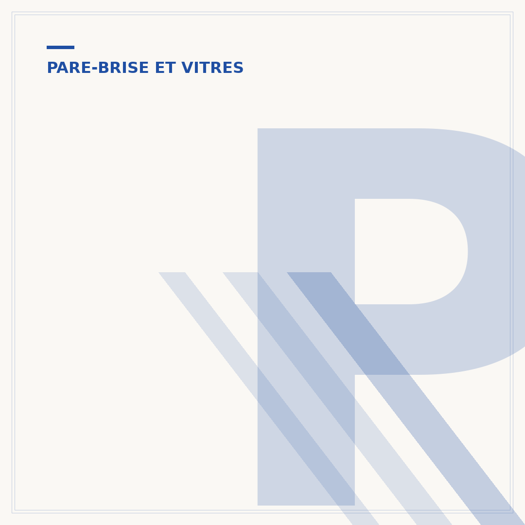 Prix du pare-brise de la BMW Série 1