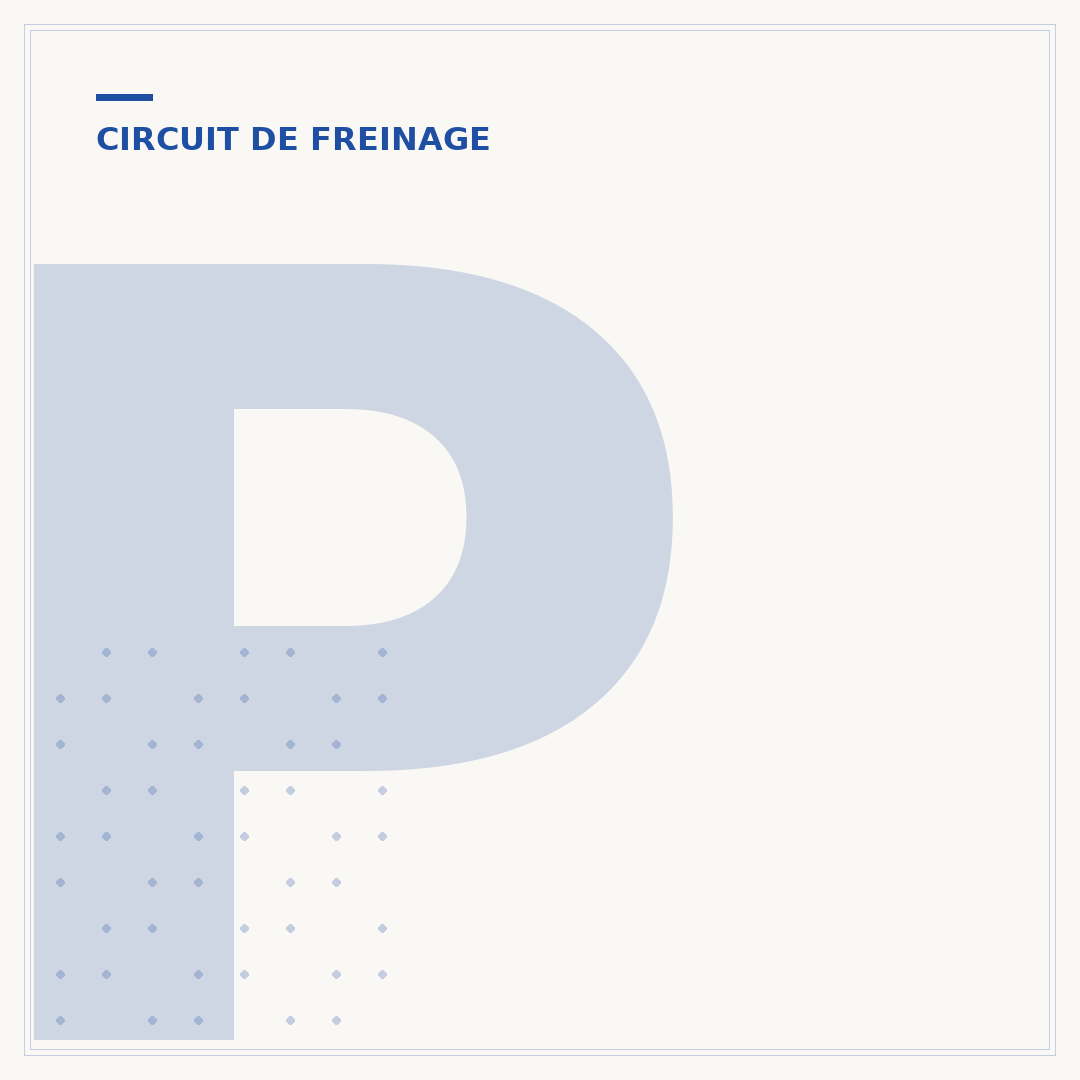 Pédale de frein dure : causes, solutions et prévention