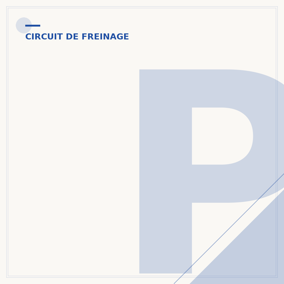 Peinture d'étrier de frein