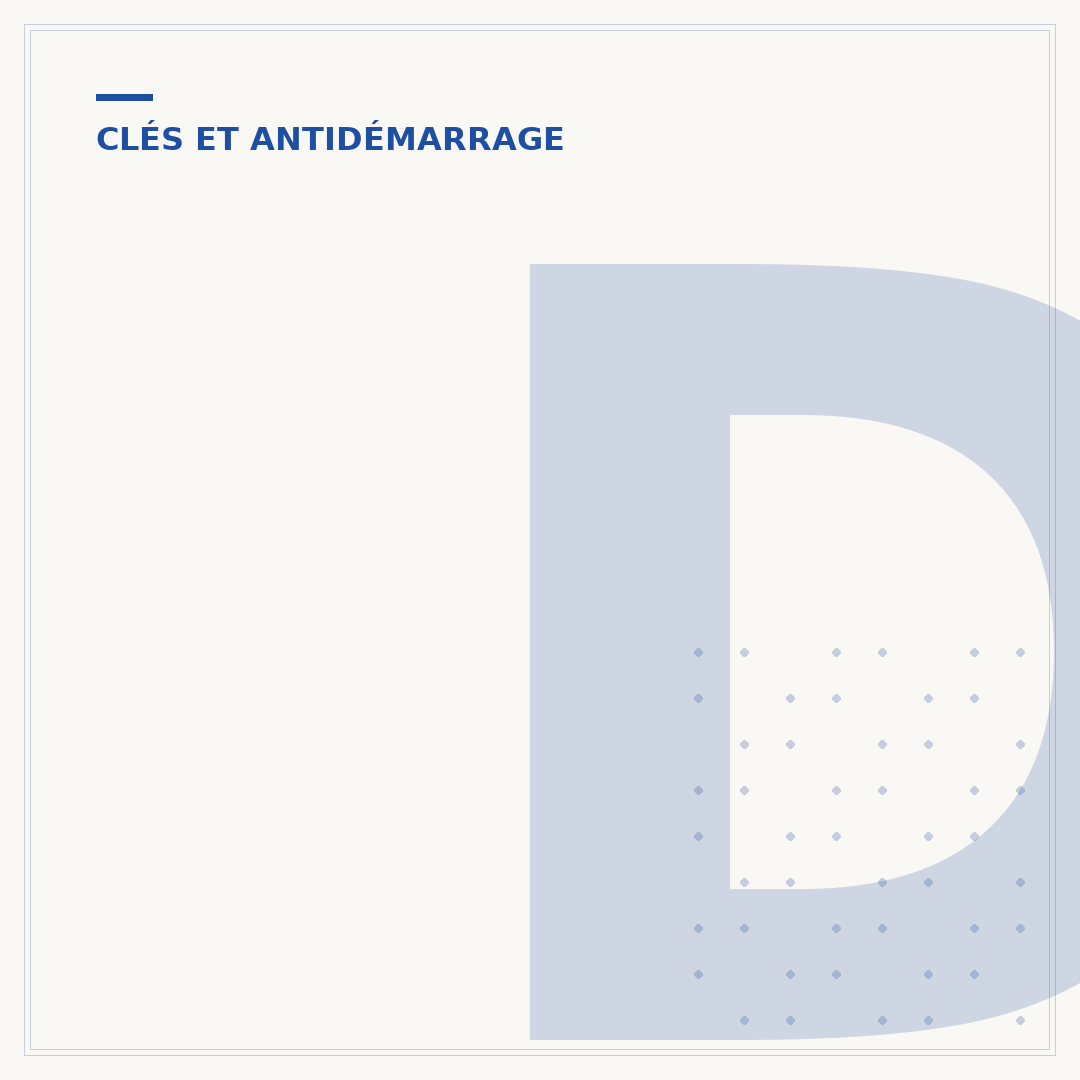 Défaut d'antidémarrage électronique Peugeot 208