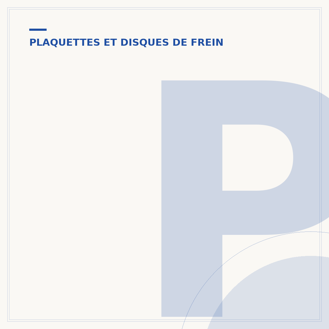 Plaquette de frein Golf 6 : quand et comment les changer