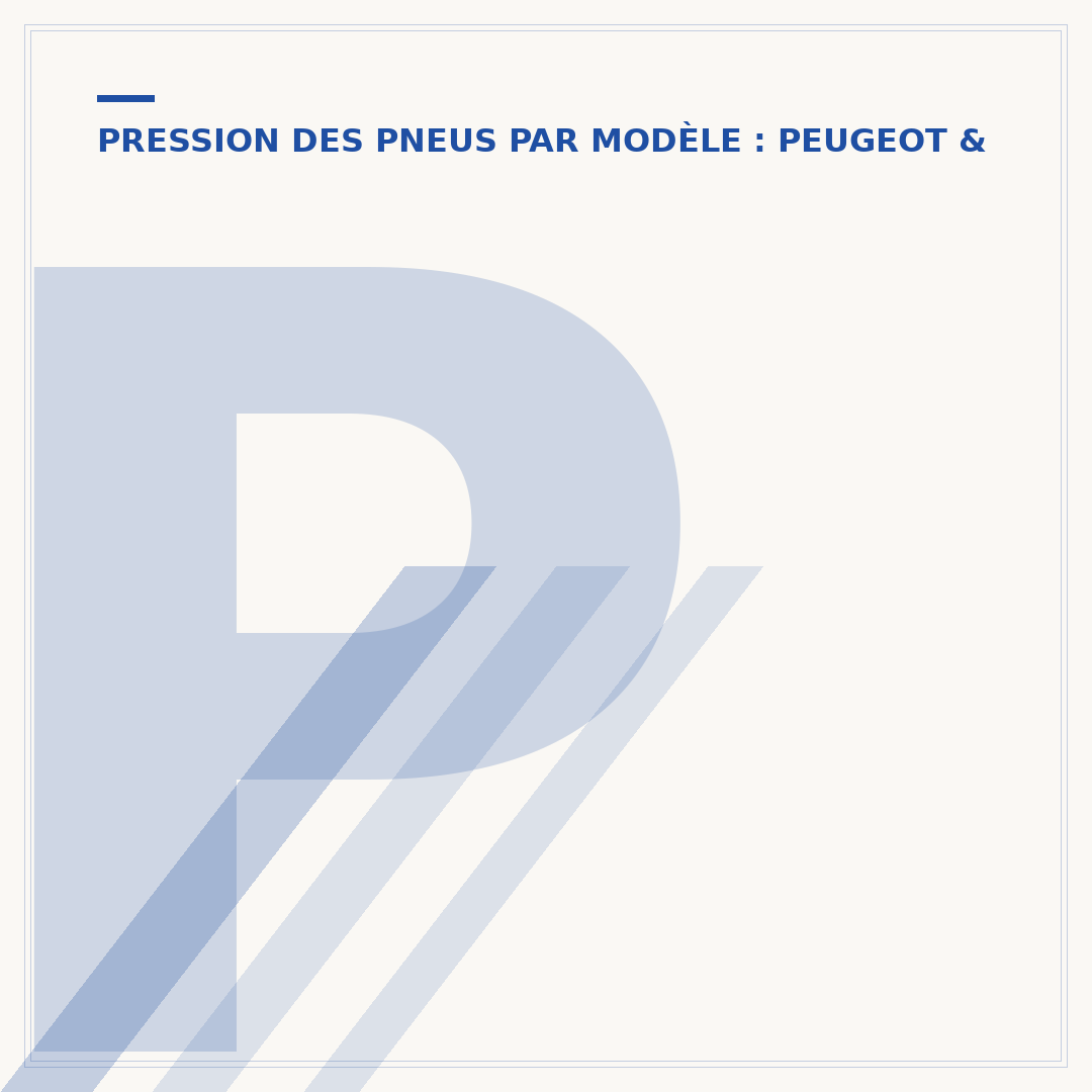 Pression pneu 308 : ce qu'il faut savoir