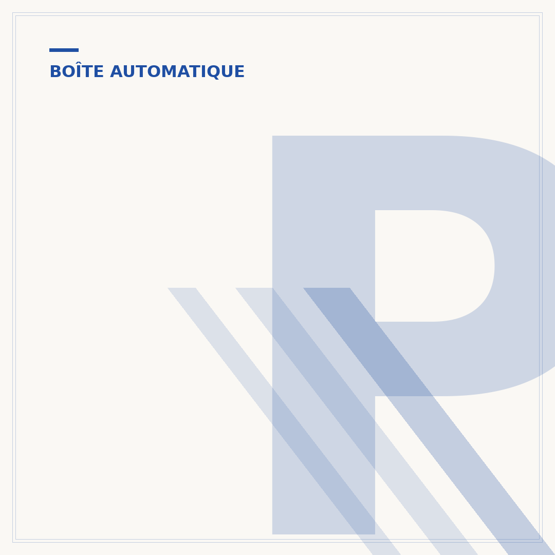 Prix de la boîte automatique