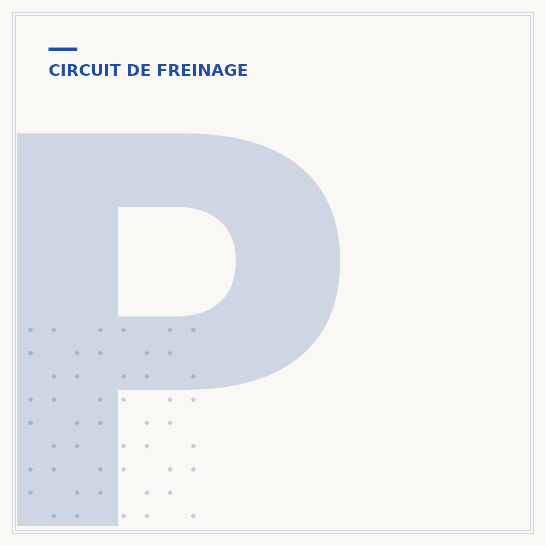 Prix du changement du câble de frein à main
