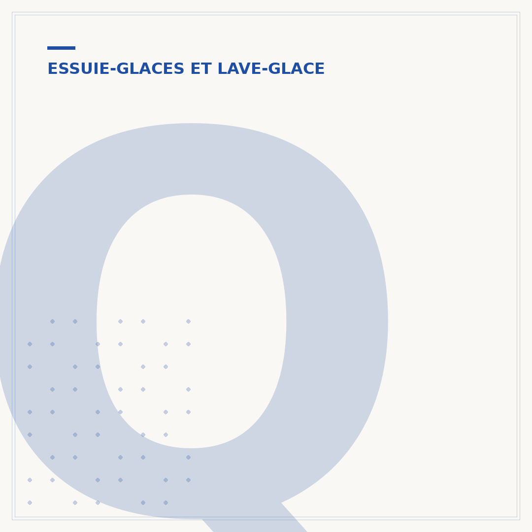 Quand changer les essuie-glaces