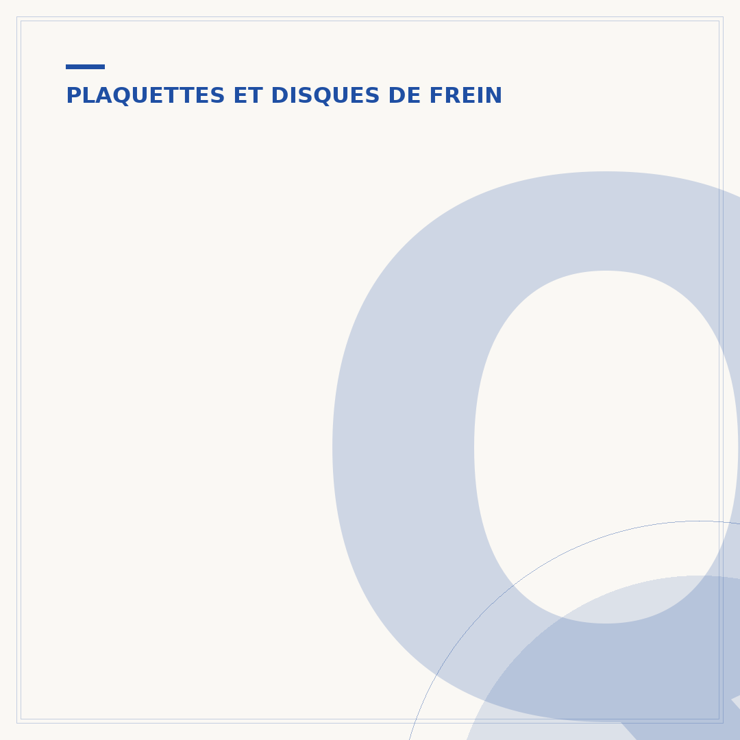 Quand changer les plaquettes de frein arrière
