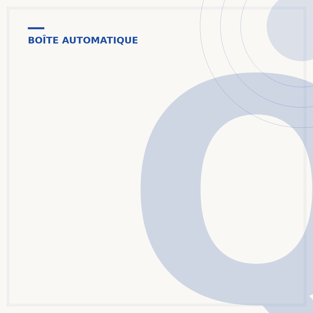 Quand faire la vidange d'une boîte automatique ?