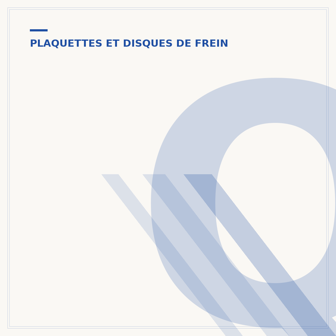 Quand faut-il changer les disques de frein ?
