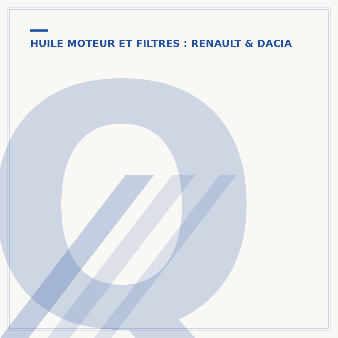 Quantité d'huile moteur Renault Master 2.3 dCi 100cv