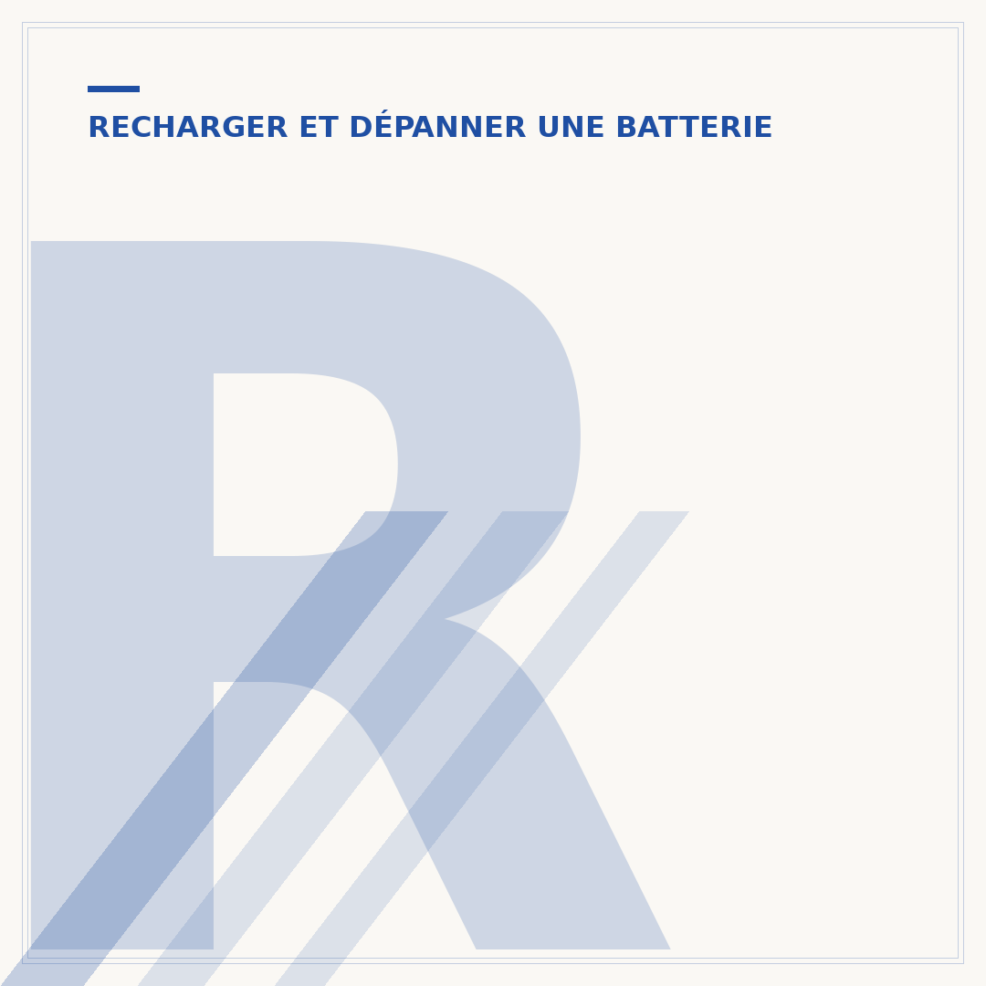 Recharger une batterie de voiture avec une autre