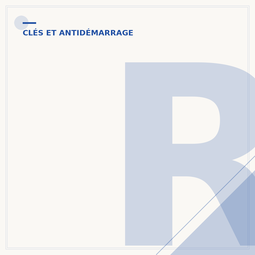 Refaire une clé de voiture avec antidémarrage