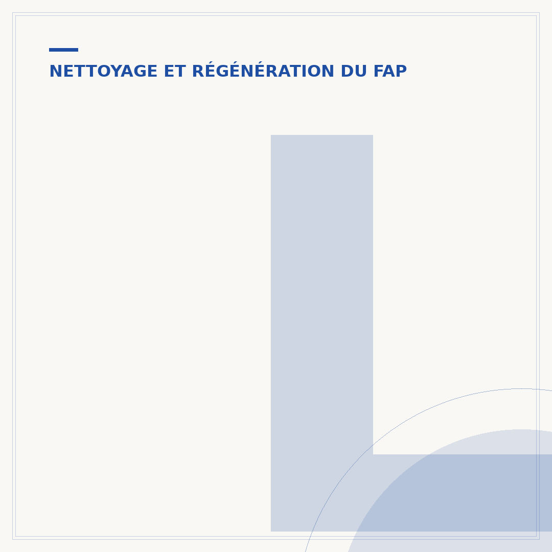 La régénération forcée du FAP