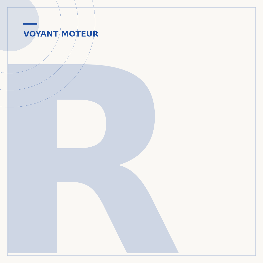 Réinitialiser le voyant de défaut moteur Peugeot 208