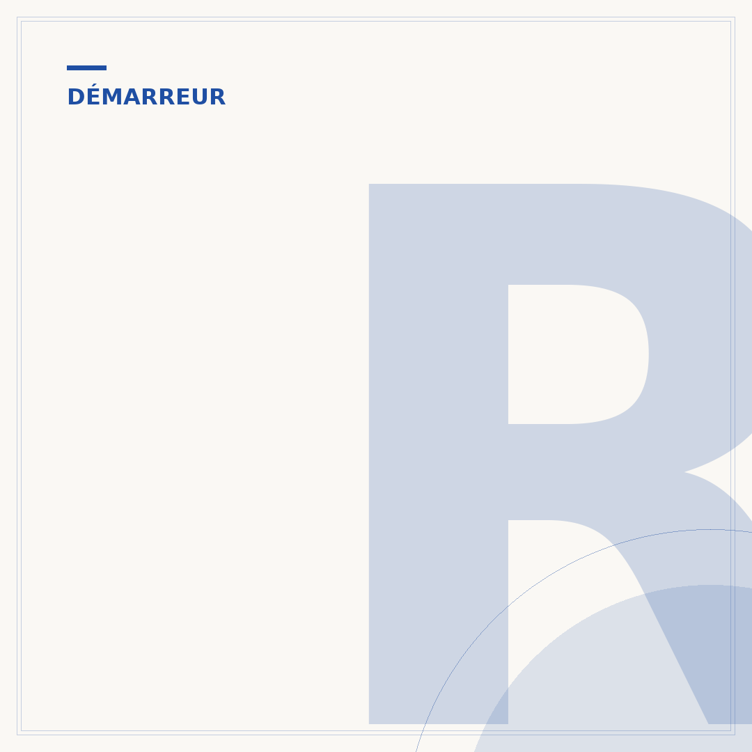 Relais du démarreur