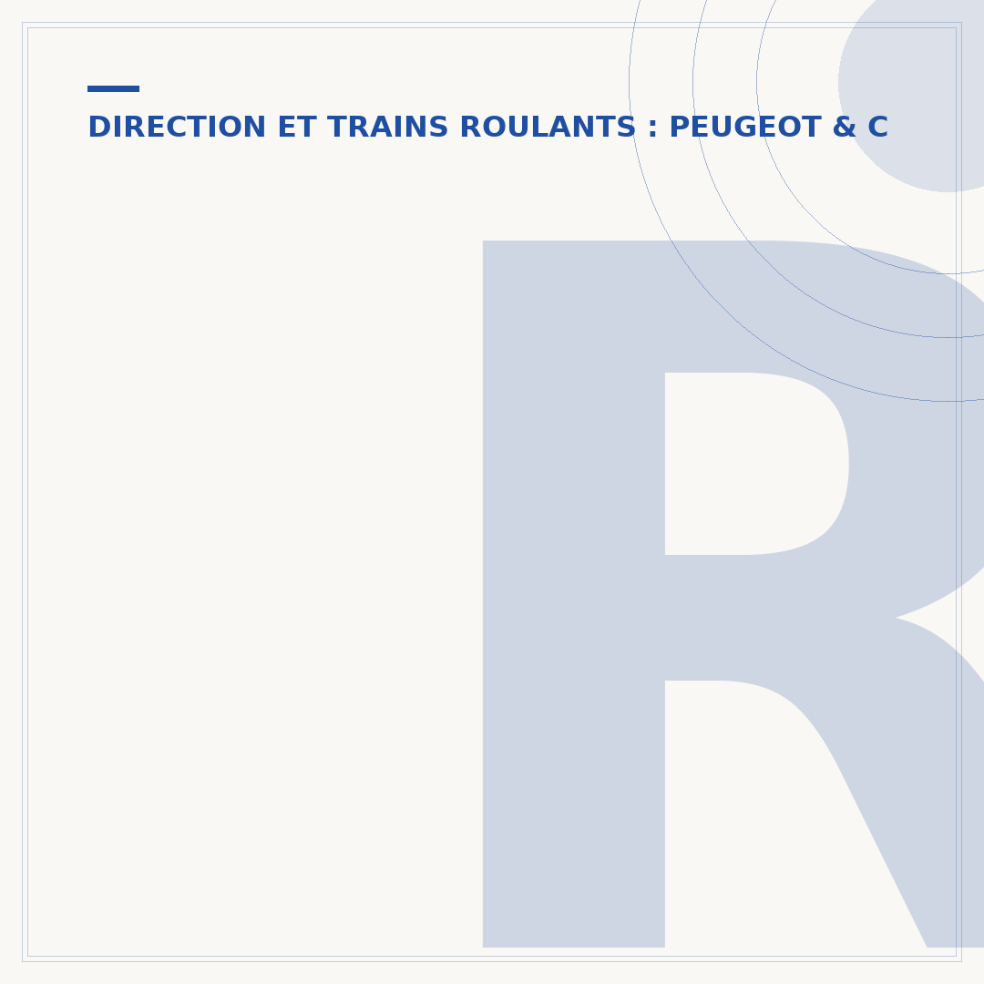 Rotule de direction C3 : symptômes, causes et remplacement