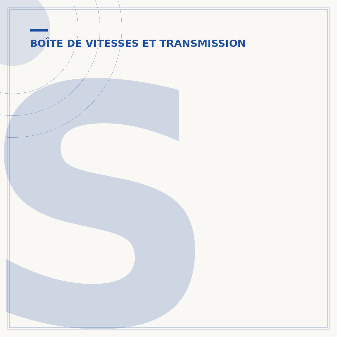Schéma d'une boîte de vitesse manuelle