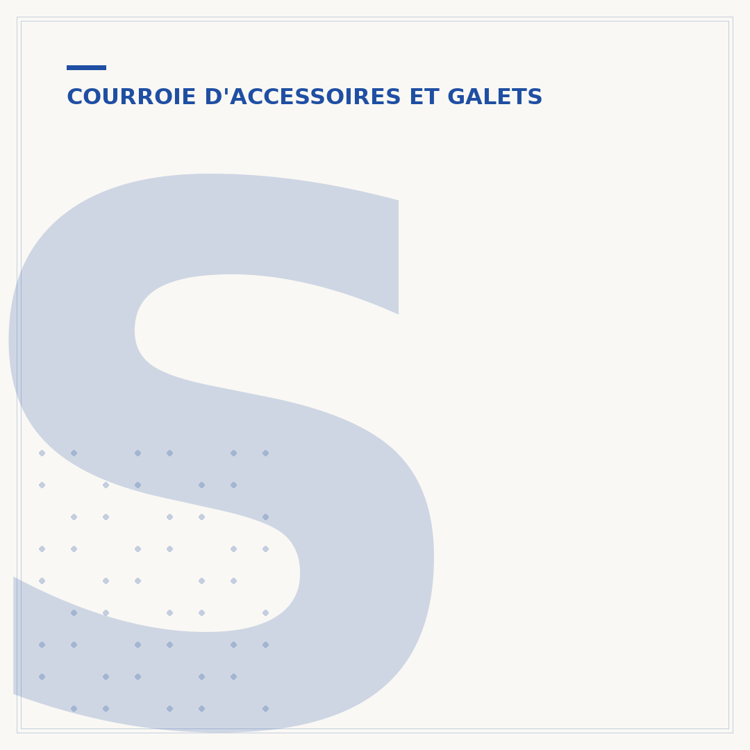 Schéma de la courroie d'accessoires 1.4 HDI
