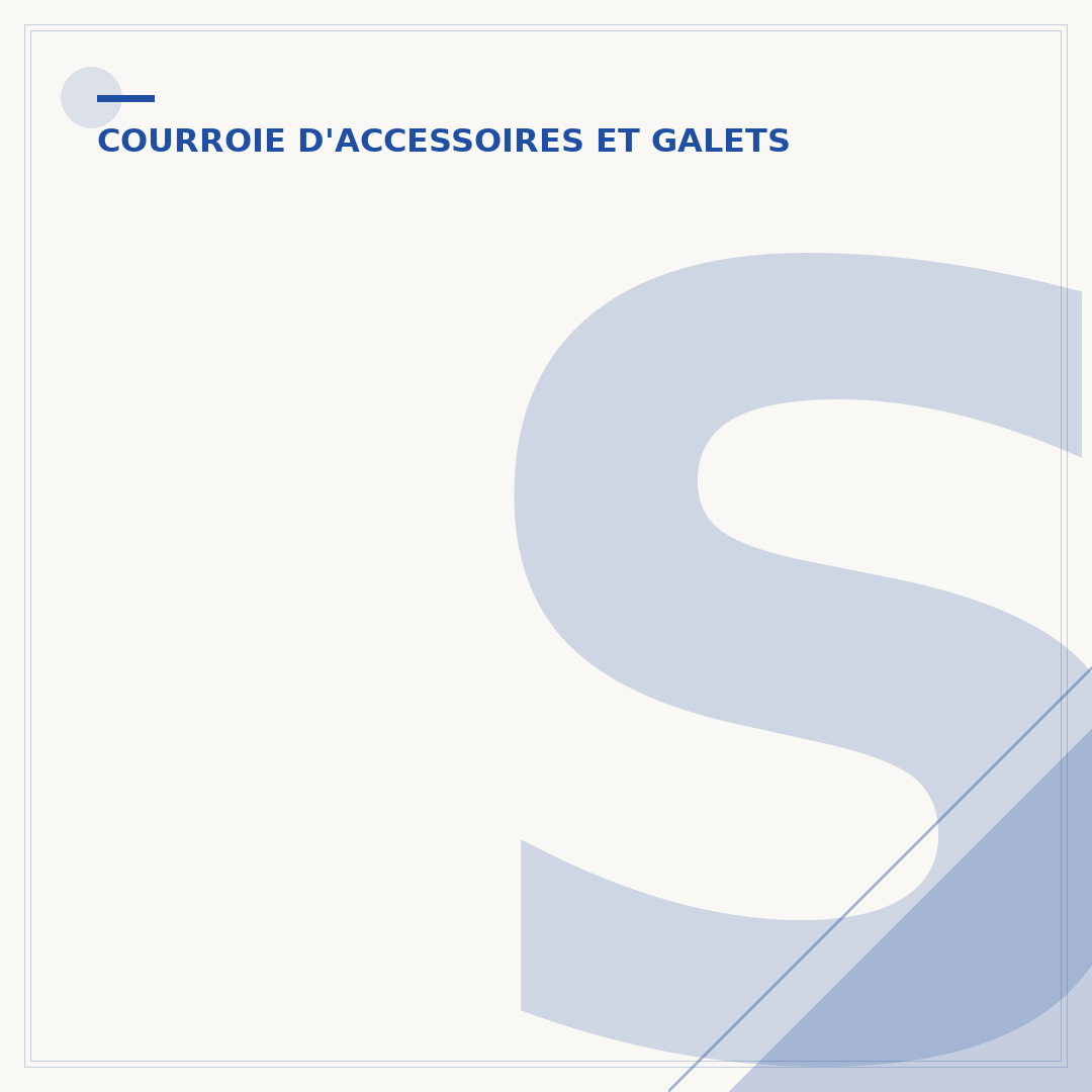 Schéma de la courroie accessoire 1.6 HDI avec clim