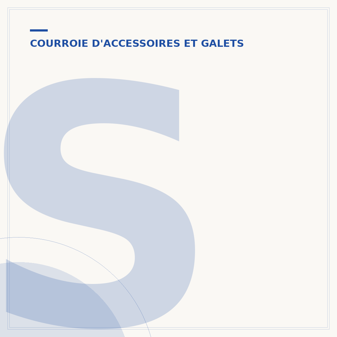Schéma du galet tendeur