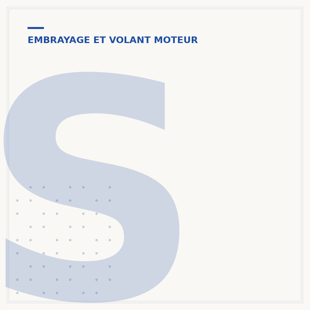 Sens de montage du disque d'embrayage