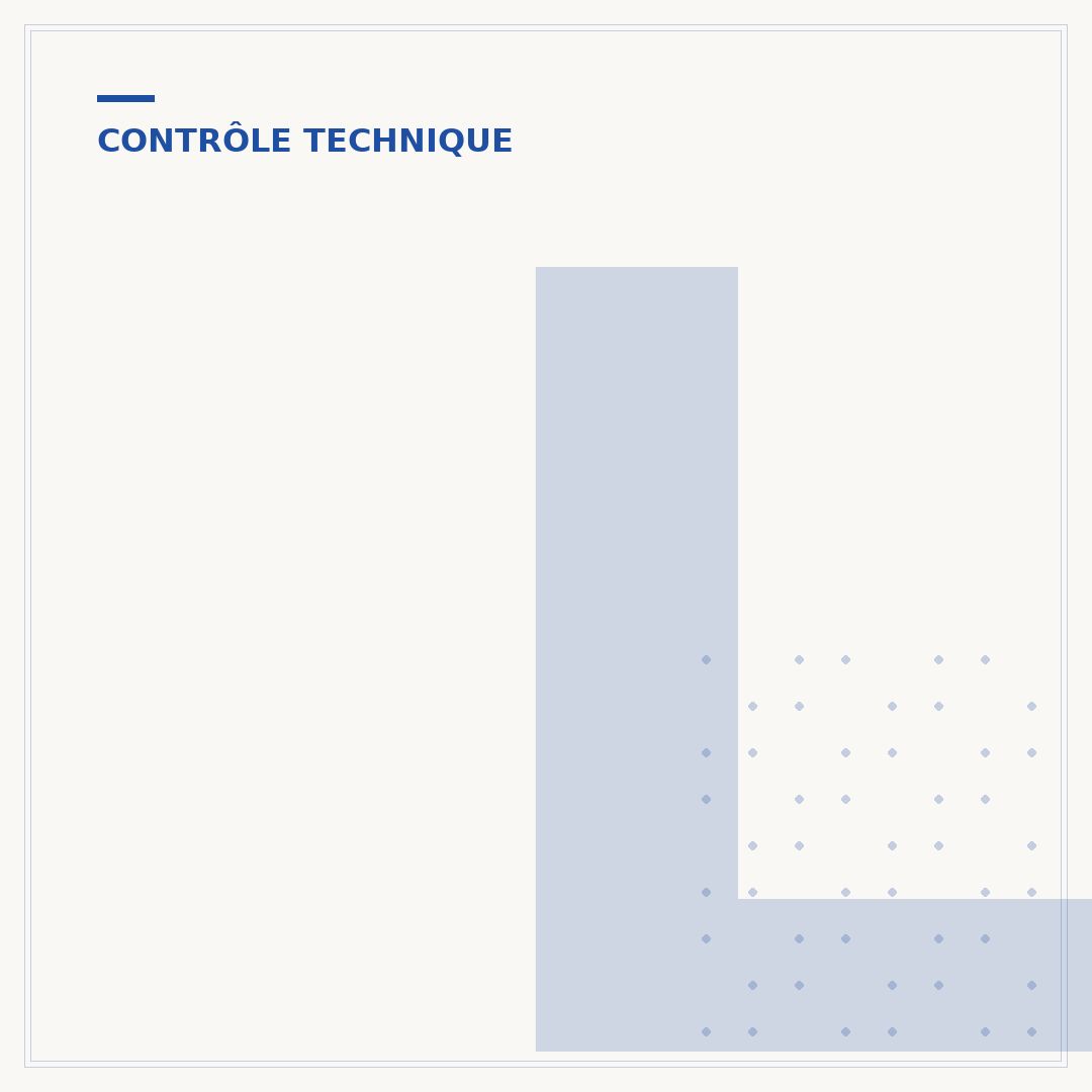 Le soufflet de cardan au contrôle technique
