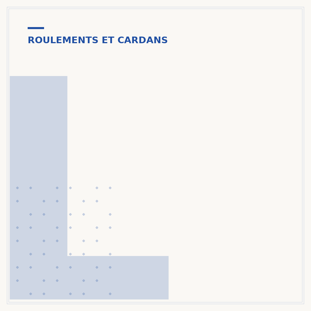 Le soufflet de transmission