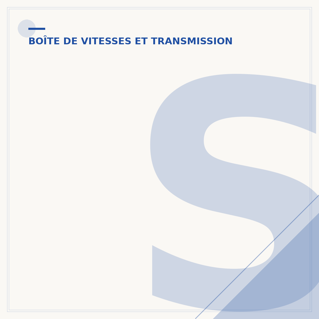 Support de boîte de vitesse