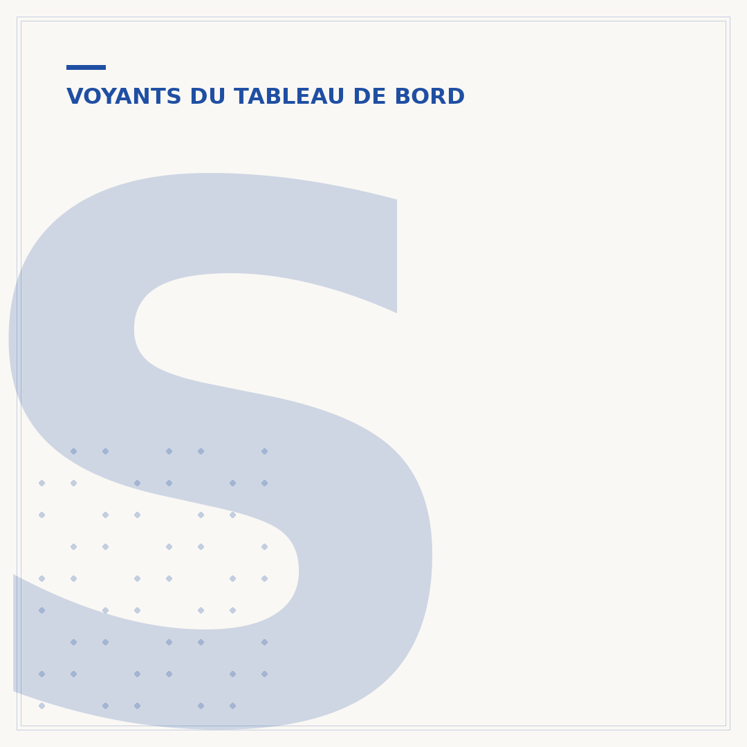 Symboles du pare-brise avant