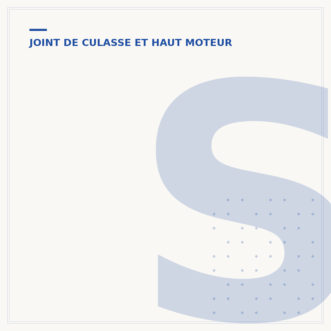 Symptômes d'un joint de culasse HS : ce qu'il faut vérifier