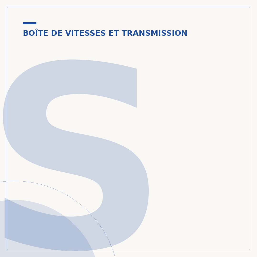 Symptômes de manque d'huile boîte de vitesse manuelle