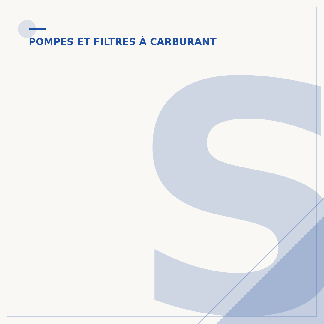 Symptômes d'une pompe à essence défectueuse
