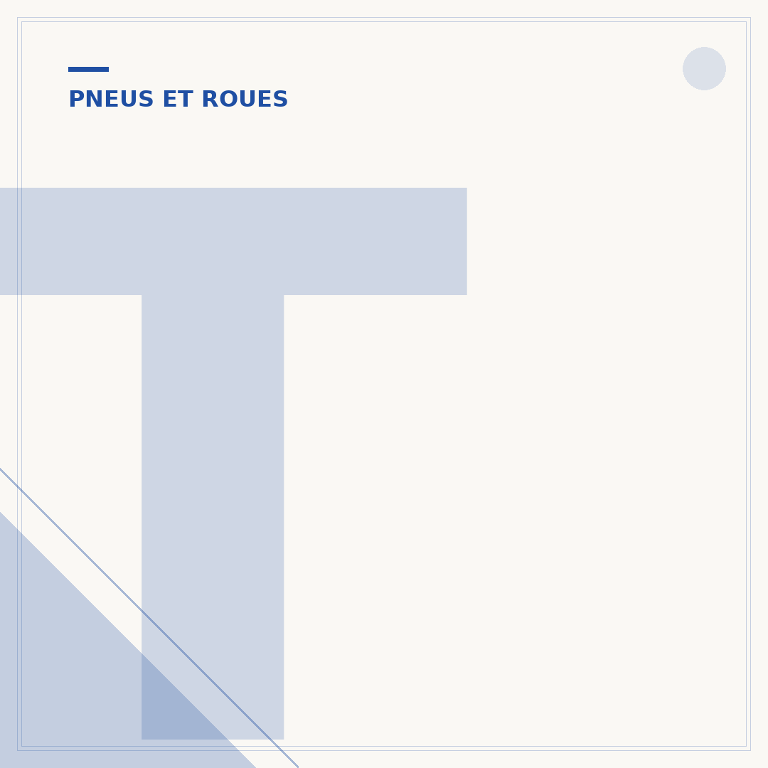 Tableau entraxe de roue : ce qu'il faut savoir