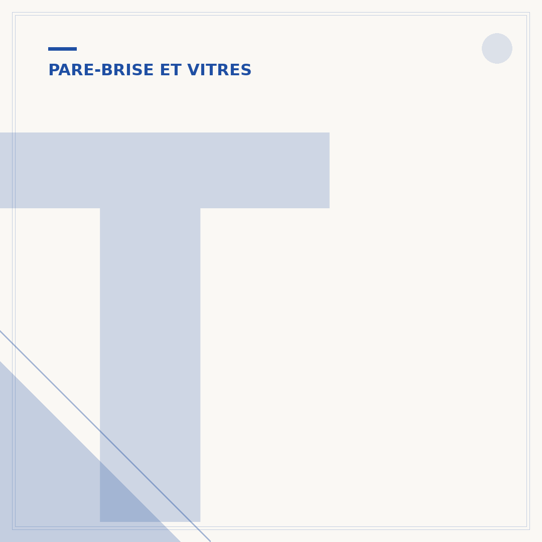 Temps de changement d'un pare-brise