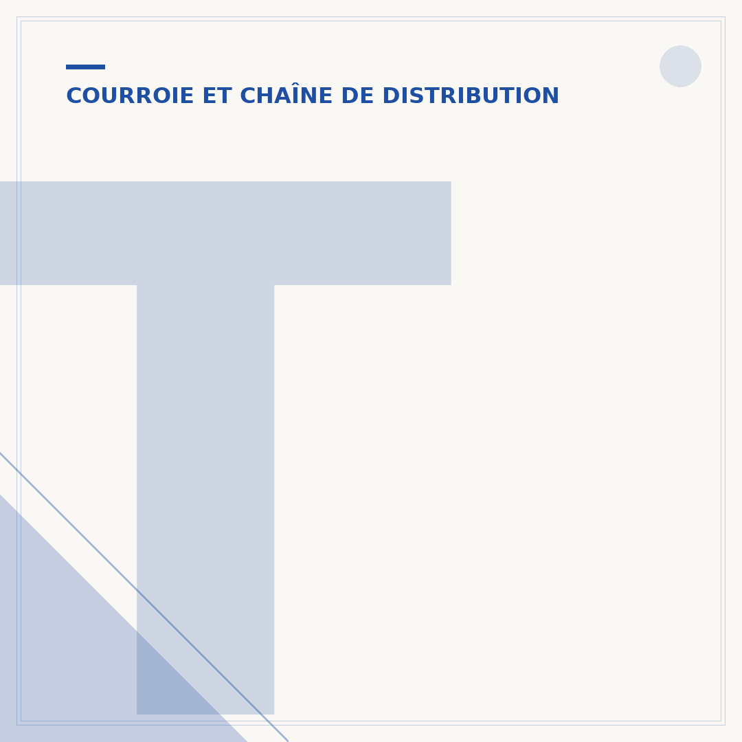 Tendeur de chaîne de distribution