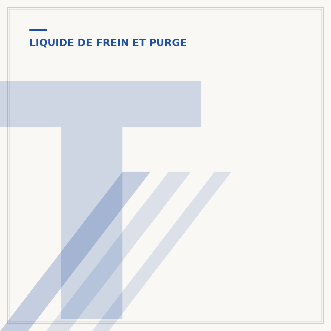 Tuyau de purge de frein