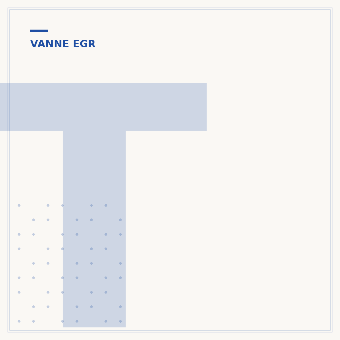 Tuyau vanne EGR : vérifiez son état et remplacez-le