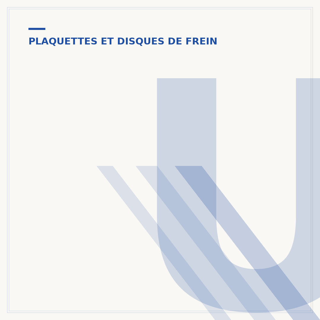 Usure des plaquettes de frein : signes, causes et solutions