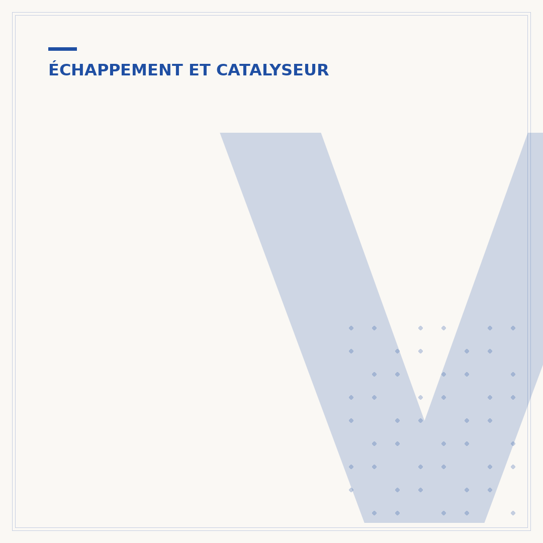 Voiture qui sent mauvais échappement : Causes et solutions