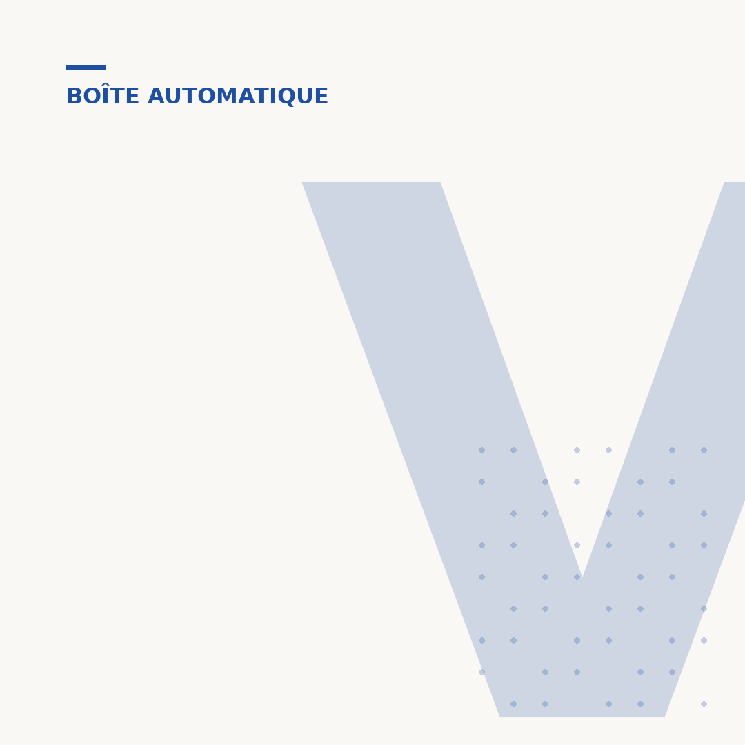 Volant moteur boîte automatique : mythes et réalités
