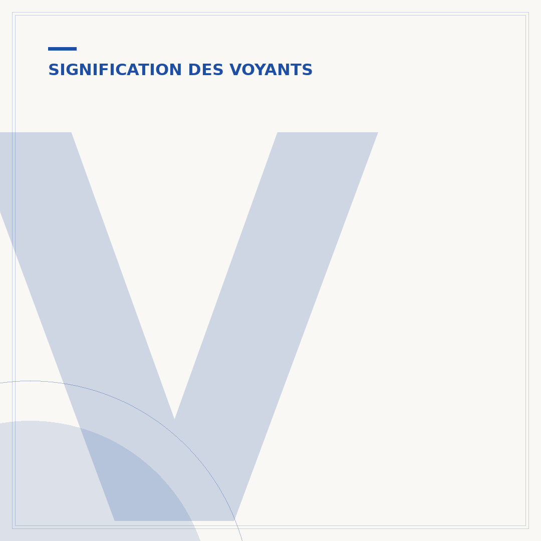Voyant allumé voiture : que faire face à un témoin suspect ?