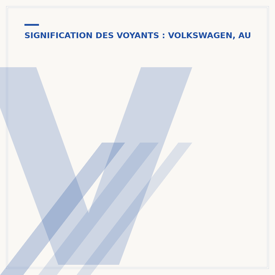 Voyant EPC sur Polo : que faire et pourquoi s'allume-t-il ?